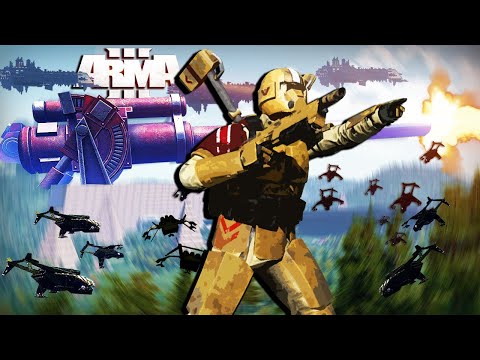 Trying to Destroy The BIG Orbital Cannon | Arma 3 WARHAMMER 40K