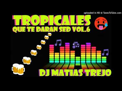 🎵 TROPICALES QUE TE DARAN SED🍻 VOL.6  - DJ MATIAS TREJO 🎧
