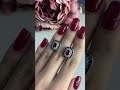 Серебряные серьги с рубином 4.575ct, сапфиром