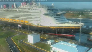 Disney Adventure Transits the Panama Canal's Cocoli Locks - February 2, 2026
