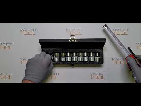 Набор торцевых головок TORX E10-E24, 1/2", 9 шт. YATO (YT-0521) Набор торцевых головок TORX E10-E24, 1/2", 9 шт. YATO (YT-0521)