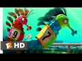 Shark Tale (2004) - Seahorse Race Scene (5/10) | Movieclips