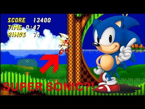 How to turn into Super Sonic in Sonic 1 (without hacks)