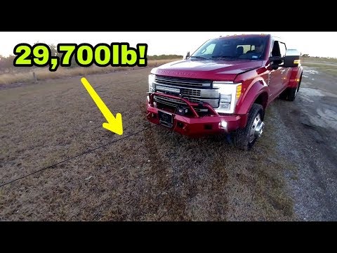29,700lb Holy crap that's a strong winch cable! MasterPull 3/8” Superline Cable