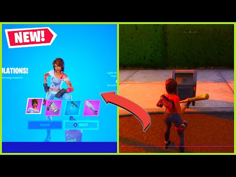 How to Get GHOST and SHADOW TNTINA Skin in Fortnite Season 2! (Destroy Dropbox Guide)