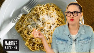 Super CHEESY Cacio e Pepe Noodles with my little SECRET ingredient 🤫| Marion&#39;s Kitchen