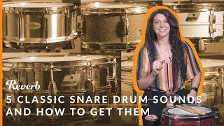 5 Classic Snare Drum Sounds (and How to Get Them) | Reverb