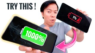 In Just 7 Minutes Increase Your Mobile Phone Battery 1000% !!