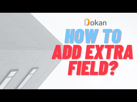 How to add extra field on vendor registration?