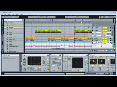 Ableton Live Beginner Course Level 1-08 - Arranging, Automating Effects And Rendering Your Project