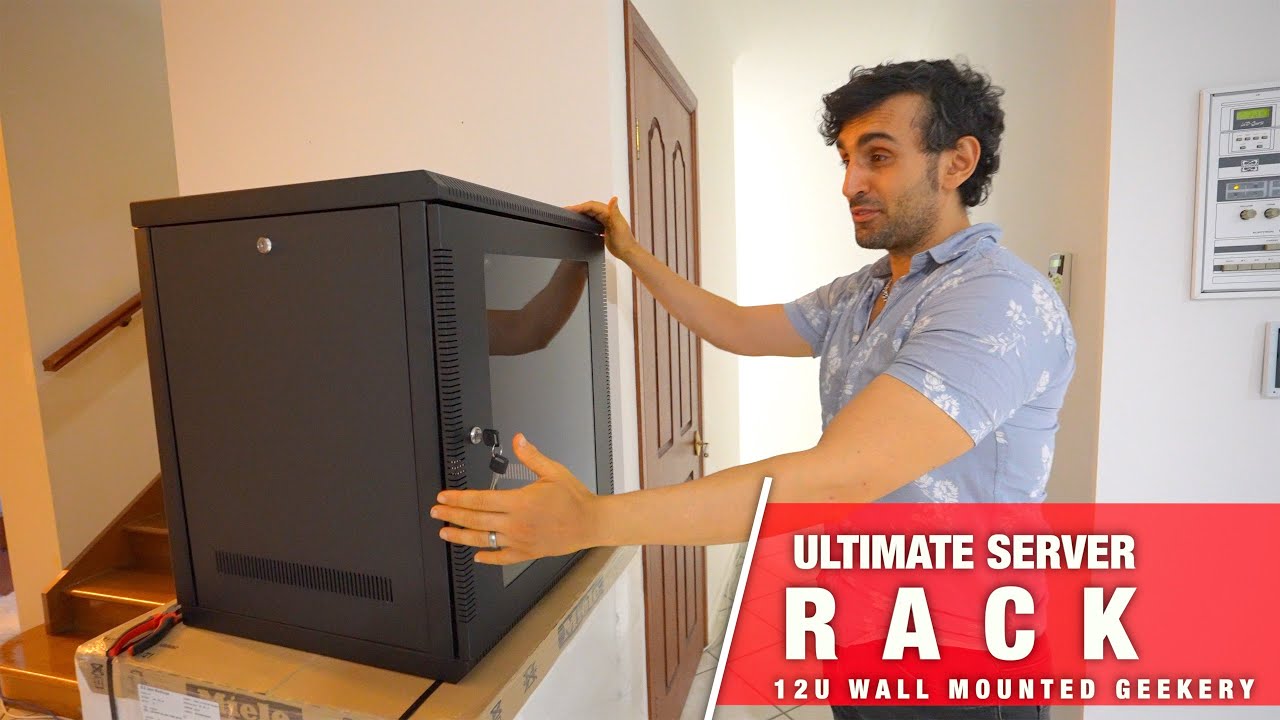 Watch video 12RU Server Rack REVIEW - Does it Reduce NOISE or Just Look COOL Now 12RU Server Rack REVIEW - Does it Reduce NOISE or Just Look COOL