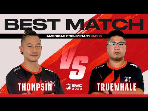THOMPSIN vs TRUEWHALE  ||  BEST MATCH | AMERICAS Preliminary DAY 3 | SWC2022 | Summoners War