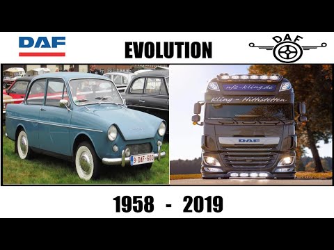 DAF - EVOLUTION (1958-2019)