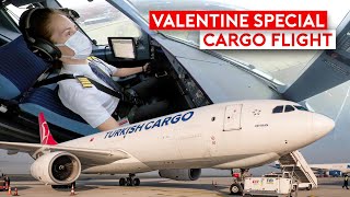 Special Valentine Delivery on Turkish Cargo A330F