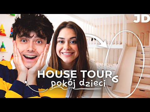 ZJEŻDŻALNIA W POKOJU?! 🧒🏻🛝🧸 HOUSE TOUR u Dąbrowskich 🏡