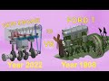 Ford T Vs New Car 3D Animation What Changed In Engines In 100 Years