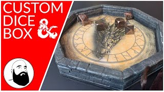 Homemade Dice Tray for D&D from XPS Foam