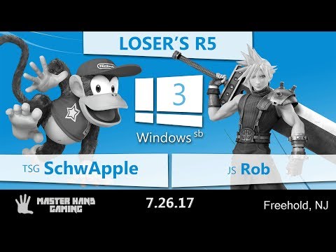 Windows SB 3 - TSG | SchwApple (Diddy Kong) vs. JS | Rob (Cloud) - Loser's R5