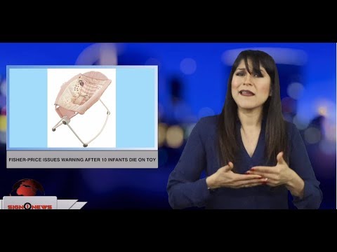 Fisher-Price issues warning after 10 infants die on toy (ASL - 4.6.19)
