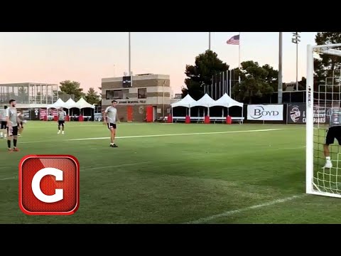 Gran ambiente en la última práctica de Tigres previo a Final de la Leagues Cup