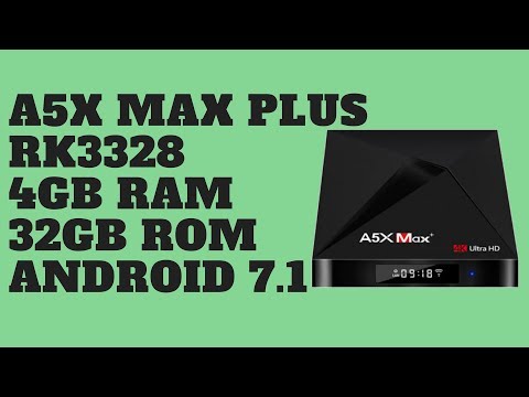 Cheap 4K Android 7.1 TV Box Review | A5X MAX PLUS