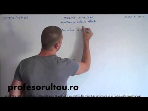 42   Vectori in plan   operatii cu vector   inmultirea cu scalari a vectorilor   partea 2