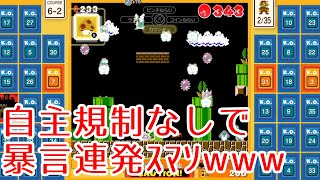 【マリオ35実況】追い込みかけられすぎて自主規制なしで暴言連発してしまいました・・・