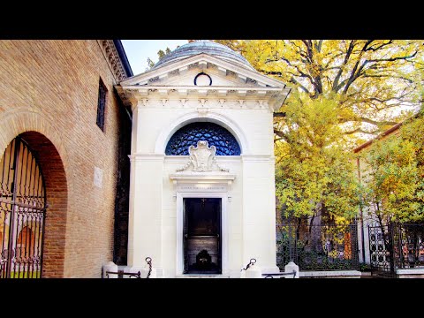 Dante's tomb, Ravenna, Emilia-Romagna, Italy, Europe