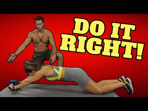 How to do an Ab Wheel Rollout Correctly | DOs ✅ and DON'Ts ❌