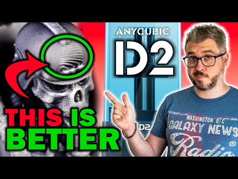 What is a DLP 3D Printer - Anycubic Photon D2 Review for Miniature Printers & Painters
