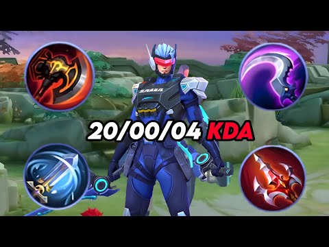 THE STRONGEST ASSASSIN SABER😱!! 20 KILLS IN 10 MINUTES BEST ONE SHOT BUILD 2023