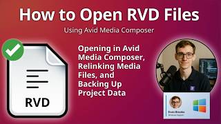 How to Open RVD Files (Avid Project Data)