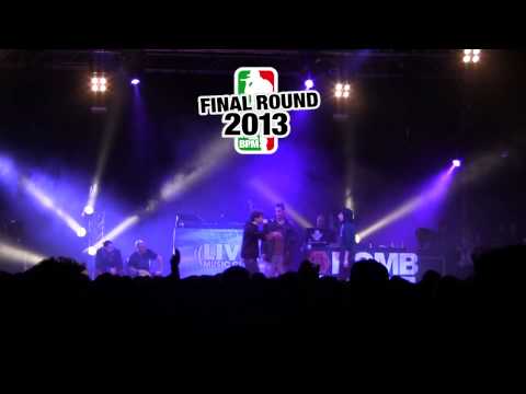 FINALISSIMA BPM FREESTYLE CONTEST 2013 TRUFFA PLAYER VS NESH
