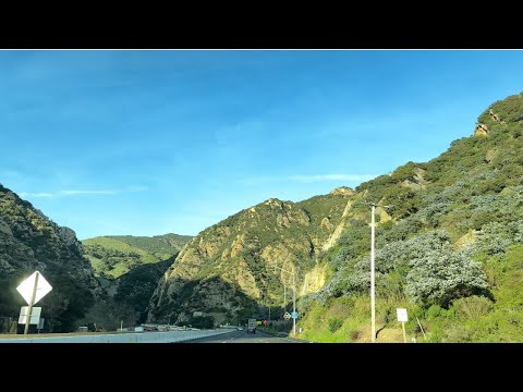 Driving to Santa Barbara to Solvang 8k dolby vision with Sony | 8k dolby vision 8K HDR Dolby Vision
