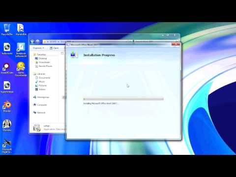 comment installer microsoft office 2007