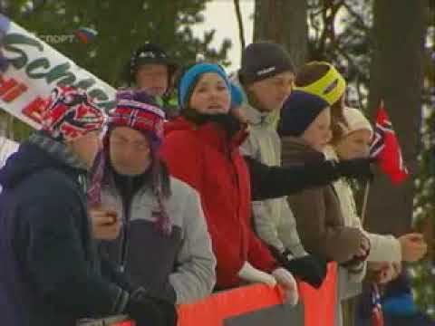 биатлон кубок мира 2006-2007 8 этап Холменколлен (Осло) гонка преследования женщины