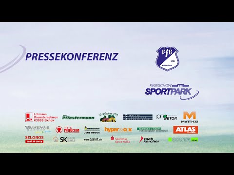 Pressekonferenz zum 4. Spieltag RSV Waltersdorf vs. VfB Krieschow Endstand 5:1