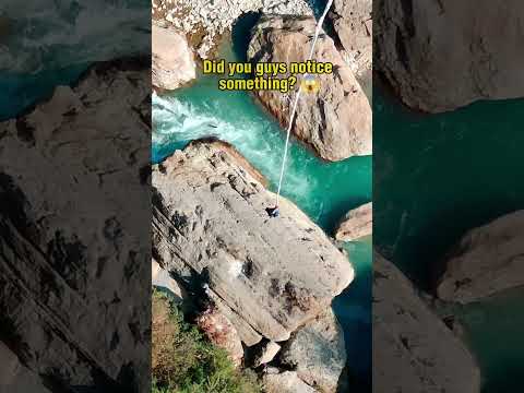 Barely Survived the Ultimate Freefall! 🪂💥 #Freefall #BungeeJumping #CloseCall #AlmostDead