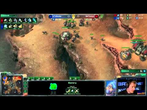 EU Bnet Invit. 2011 - Starcraft II - Game 1 - Millenium Tarson (T) VS aTn Socke (P) Part 1/1