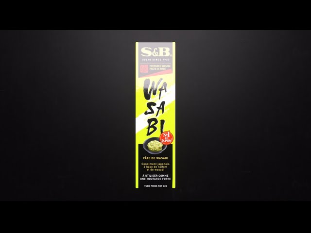 Vídeo relacionado con S&B - Wasabi en Tubo, Pasta Wasabi, Auténtico Aroma y Sabor Picante (wasabi japonica), Condimento Japonés, Elaboración de Salsas - 43g
