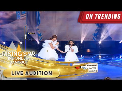 Bilqis & Ayu Ting Ting Mencuri Perhatian Penonton! | Live Audition | Rising Star Indonesia Dangdut