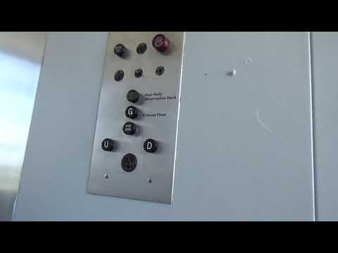 Beautiful 1966 Otis Traction Glass Elevator - Mahanay Bell Tower - Jefferson, IA