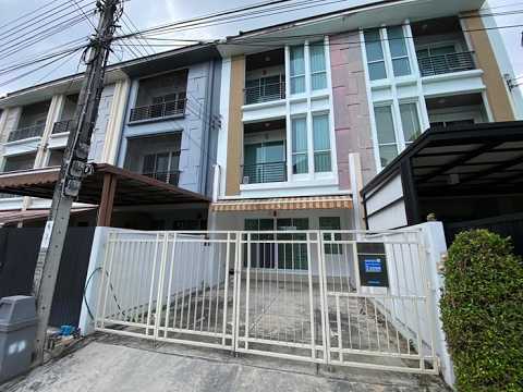 ขายทาวน์โฮม 3 ชั้น บ้านกลางเมือง ลาดพร้าว 87 | บ้านเปล่า แต่งได้ตามสไตล์ | ทำเลเมือง เดินทางสะดวก – รูปที่ 2