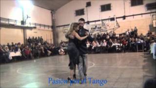NOELIA BARSI y JAVIER RODRIGUEZ Bailando la Milonga LA CICATRIZ en la MILONGA MALENA