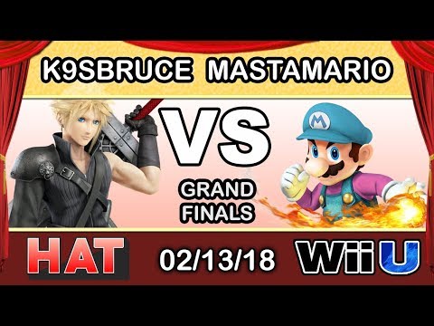 HAT 9 - MastaMario (Mario) Vs. K9sbruce (Cloud) Grand Finals - Smash 4
