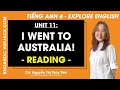 Tiếng Anh 6 Unit 11 | Reading | I went to Australia - trang 116 Explore English (HAY NHẤT)