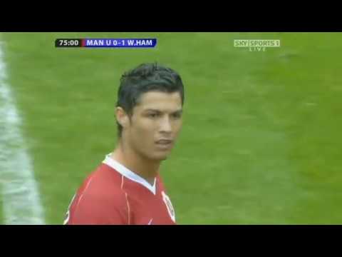 Cristiano Ronaldo Vs West Ham United Home (13-05-2007)