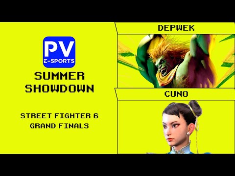 PV E-Sports Summer Showdown | Street Fighter 6 Singles | Depwek VS Cuno | Grand Finals