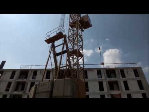 Żuraw wieżowy/Tower crane Famabud ŻB75/100 part 1.