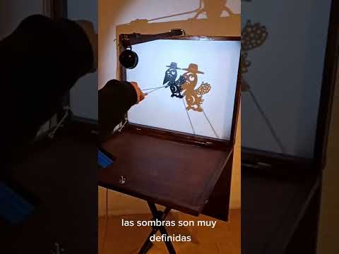 Luces para teatro de sombras